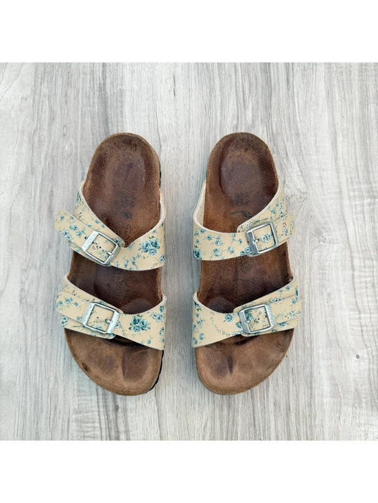 Birkenstock Shoes - Birkenstock Arizona Floral Double Strap Sandals Women’s US 7–7.5